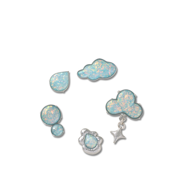 ตัวติดรองเท้า JIBBITZ™ OPALESCENT META 5 PACK