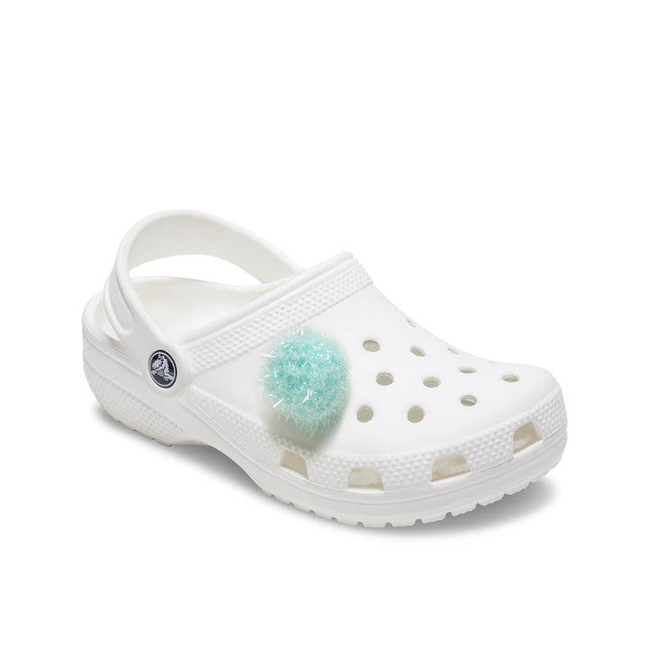 JIBBITZ™ BLUE TINSEL POM