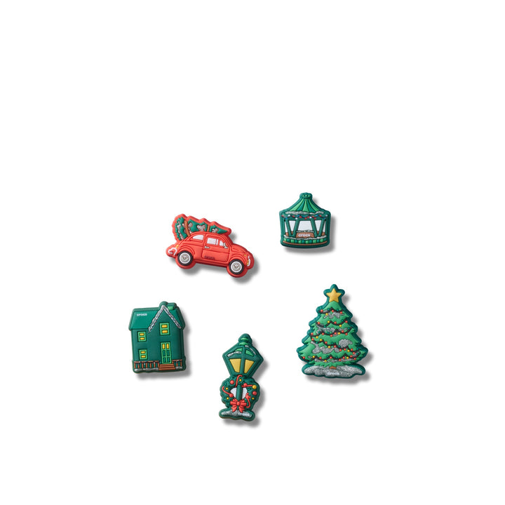ตัวติดรองเท้า JIBBITZ™ FESTIVE VILLAGE 5 PACK
