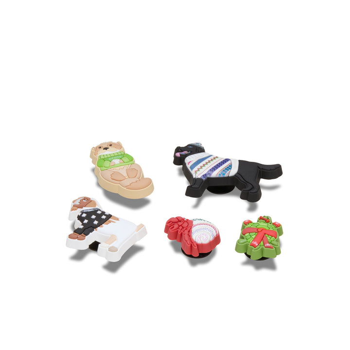 JIBBITZ™ FESTIVE DRESSED ANIMALS 5 PACK