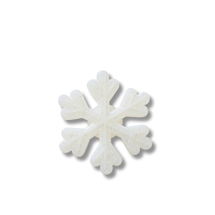 JIBBITZ™ WHITE SNOWFLAKE 1