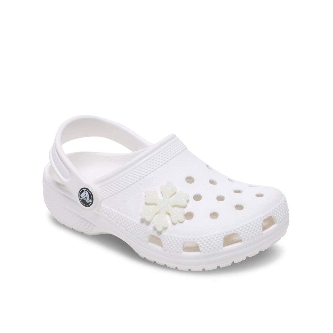 JIBBITZ™ WHITE SNOWFLAKE 1
