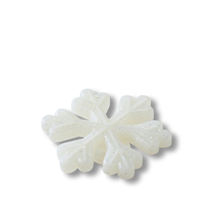 JIBBITZ™ WHITE SNOWFLAKE 1