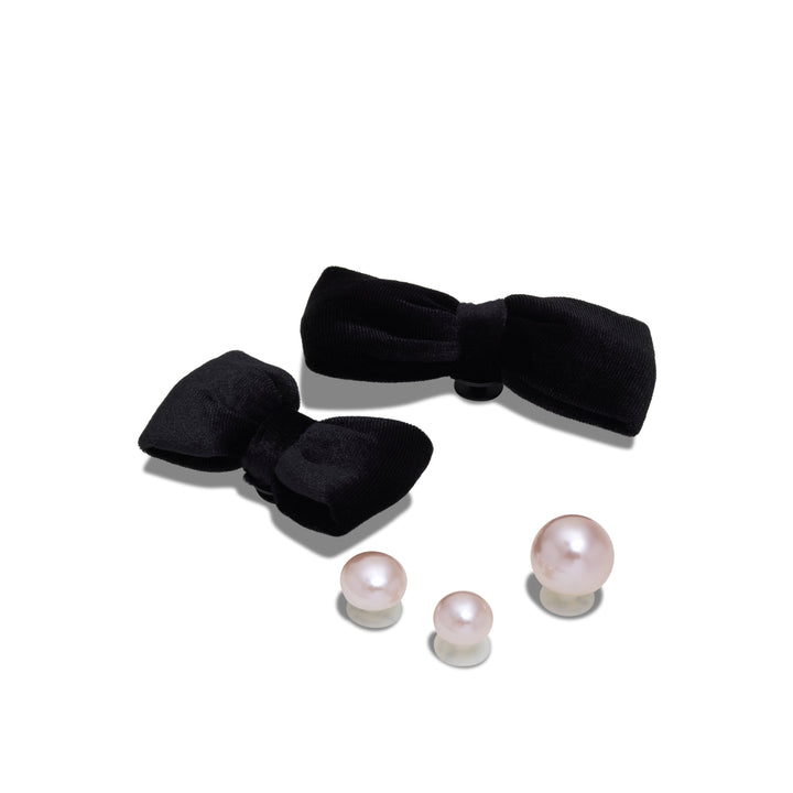 JIBBITZ™ PINK PEARL AND BOW 5 PACK