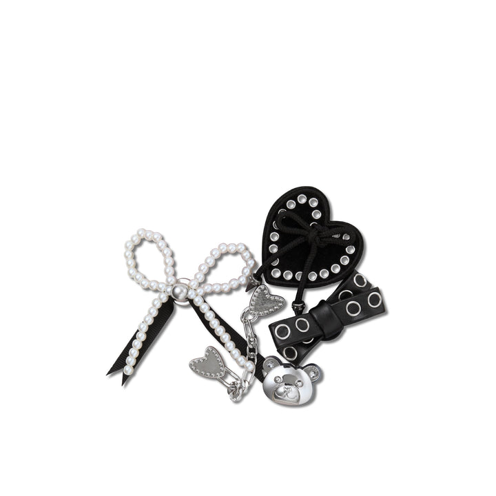 ตัวติดรองเท้า JIBBITZ™ INDIE LUXE SILVER 5 PACK