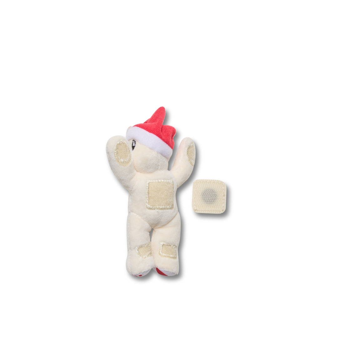 JIBBITZ™ HUGGITZ HOLIDAY BEAR