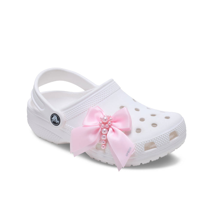 JIBBITZ™ PINK VELVET FLOWER BOW