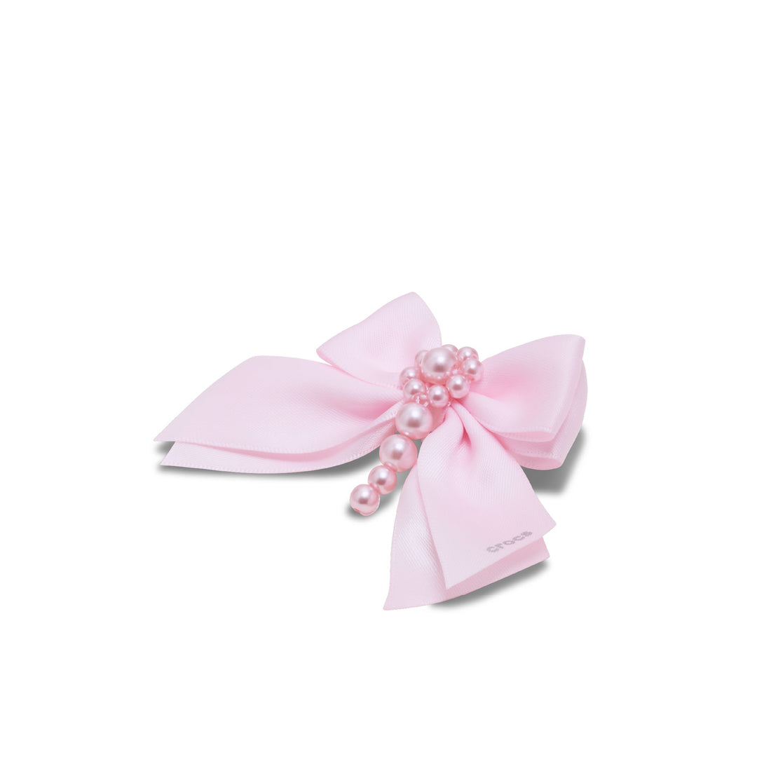 JIBBITZ™ PINK VELVET FLOWER BOW