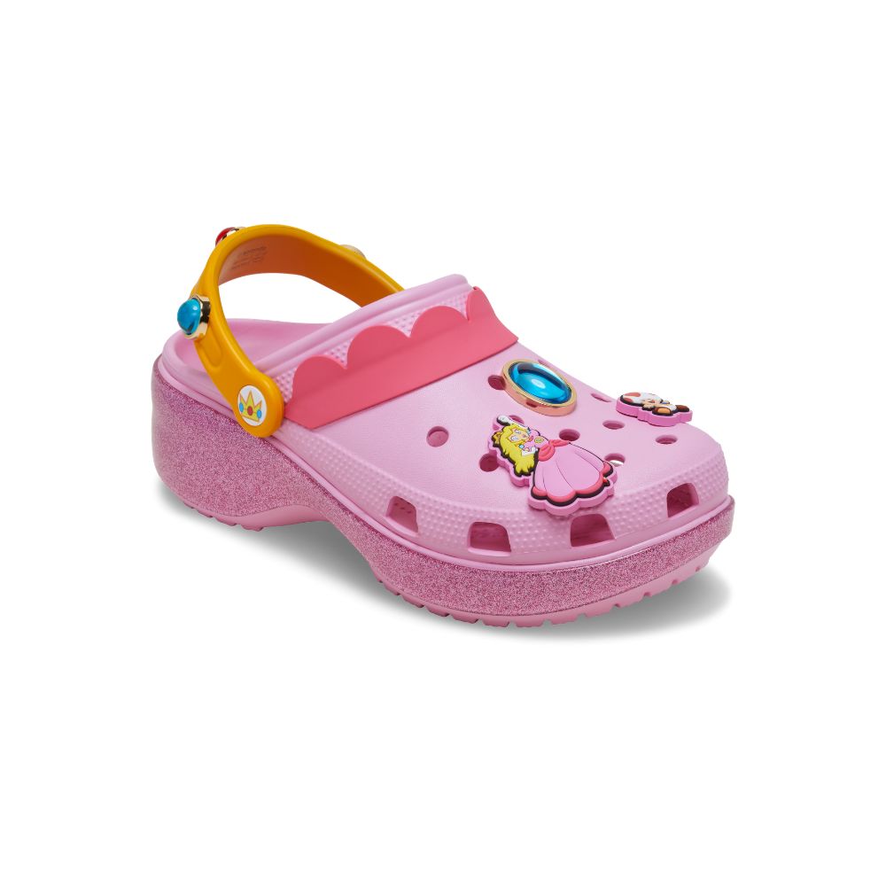 รองเท้าลำลองผู้หญิง PRINCESS PEACH CLASSIC PLATFORM CLOG