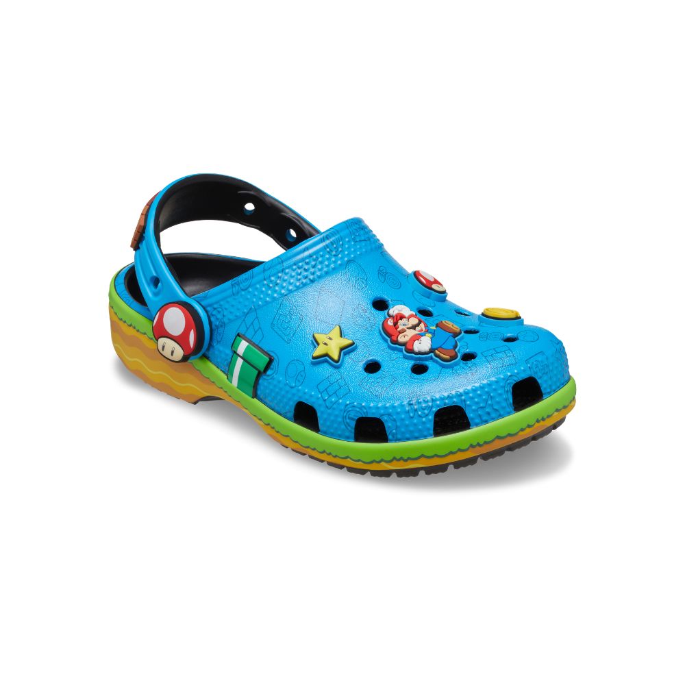 รองเท้าลำลองเด็ก KIDS' SUPER MARIO CORE CLASSIC CLOG