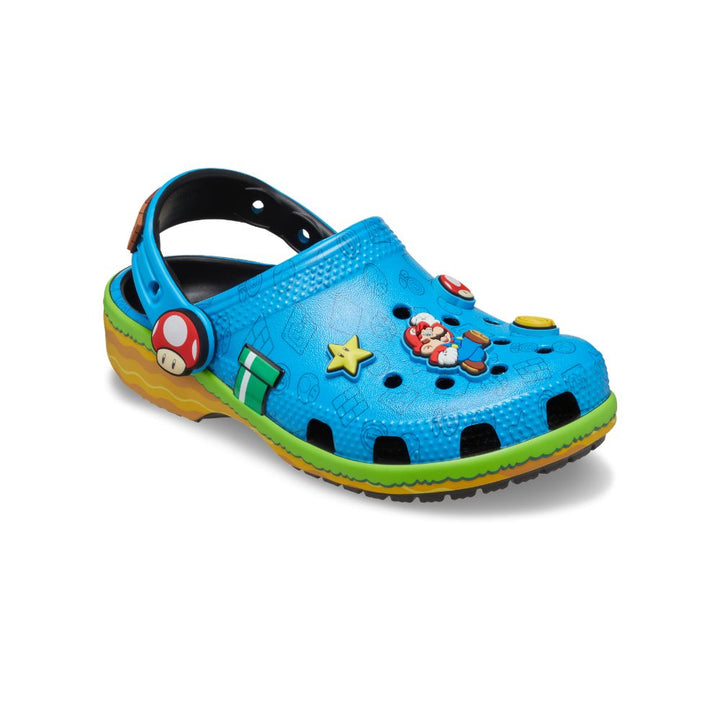 รองเท้าลำลองเด็ก TODDLER SUPER MARIO CORE CLASSIC CLOG
