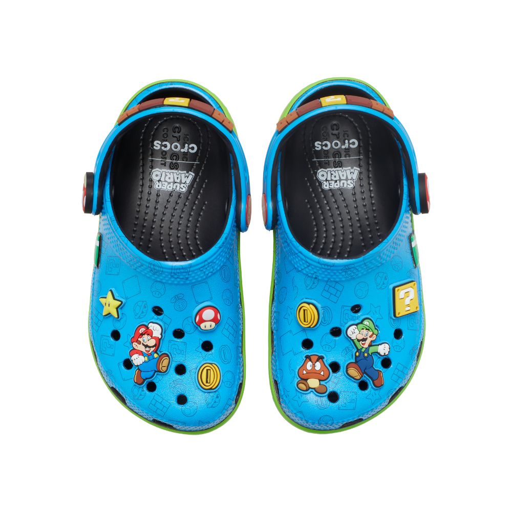 รองเท้าลำลองเด็ก TODDLER SUPER MARIO CORE CLASSIC CLOG