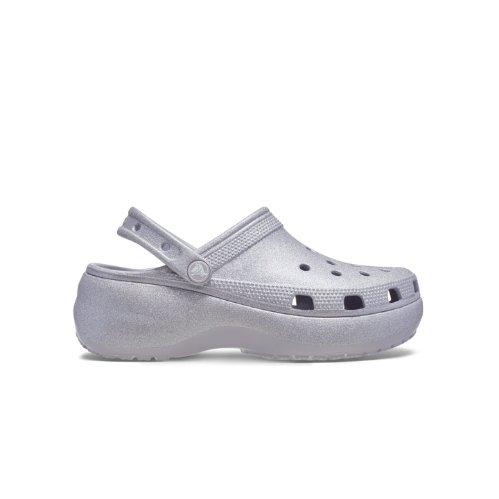 รองเท้าลำลองผู้หญิง CLASSIC PLATFORM GLITTER CLOG