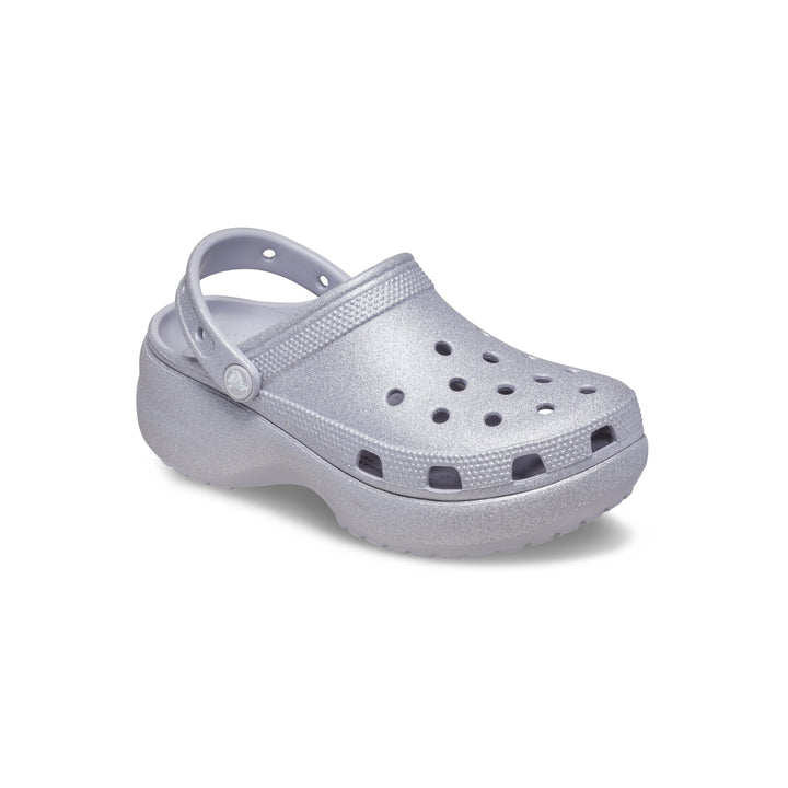 รองเท้าลำลองผู้หญิง CLASSIC PLATFORM GLITTER CLOG