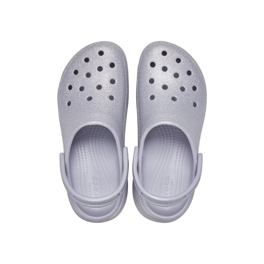 รองเท้าลำลองผู้หญิง CLASSIC PLATFORM GLITTER CLOG