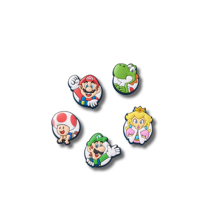 ตัวติดรองเท้า JIBBITZ™ MARIO & FRIENDS 5 PACK