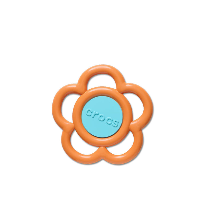ตัวติดรองเท้า JIBBITZ™ MEGA ORANGE AND BLUE FLOWER