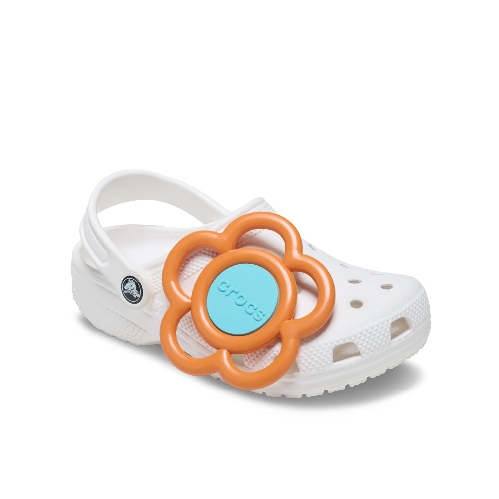 ตัวติดรองเท้า JIBBITZ™ MEGA ORANGE AND BLUE FLOWER