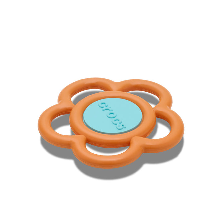 ตัวติดรองเท้า JIBBITZ™ MEGA ORANGE AND BLUE FLOWER