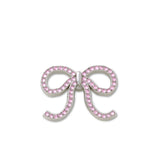 ตัวติดรองเท้า JIBBITZ™ PINK GLITTERY BOW