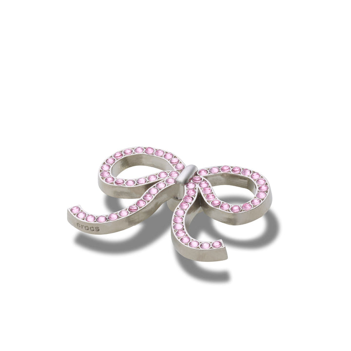 ตัวติดรองเท้า JIBBITZ™ PINK GLITTERY BOW