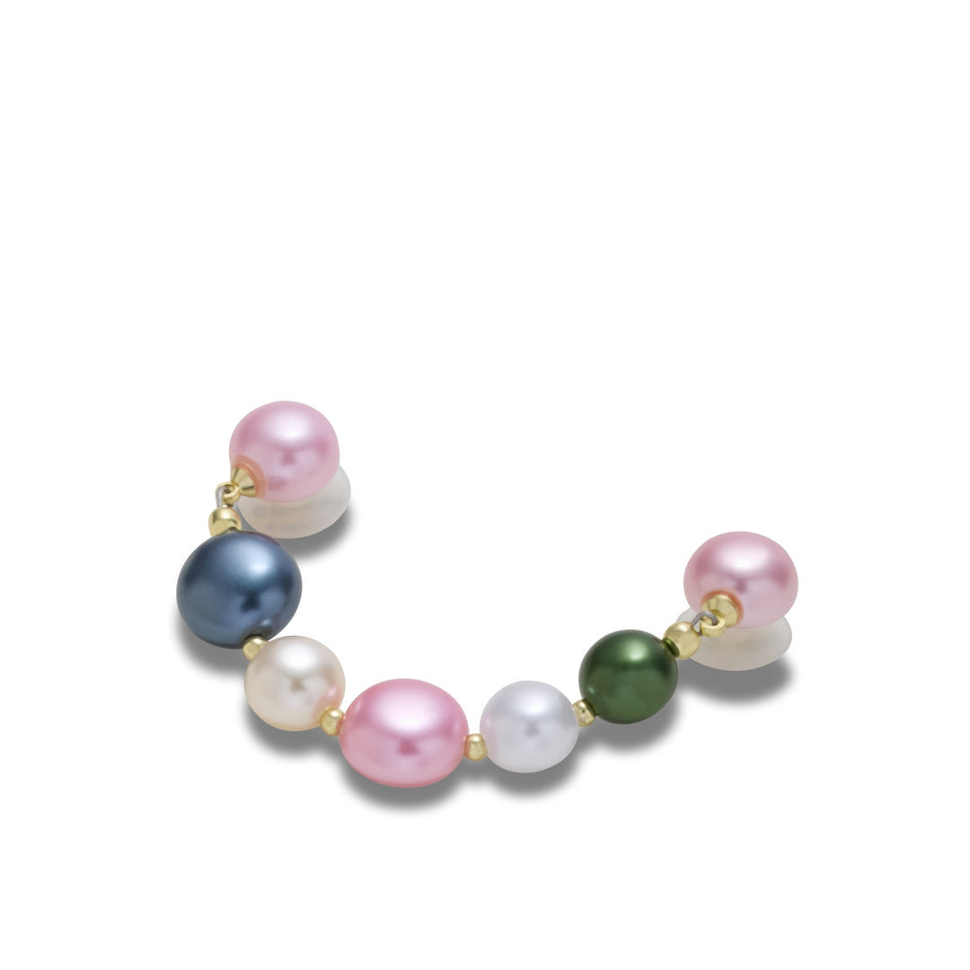 JIBBITZ™ MULTI COLORED PEARL CHAIN