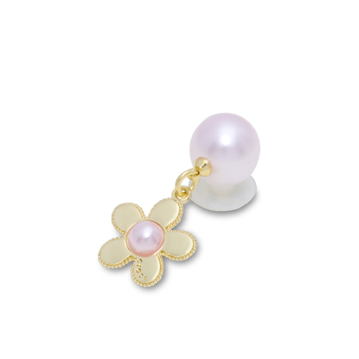 ตัวติดรองเท้า JIBBITZ™ PINK PEARL AND GOLD FLOWER