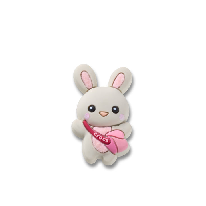 ตัวติดรองเท้า JIBBITZ™ CUTIE BUNNY WITH SATCHEL