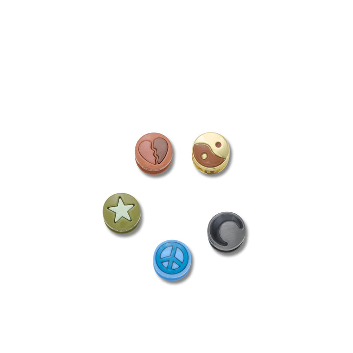 JIBBITZ™ METALLIC ICONS 5 PACK