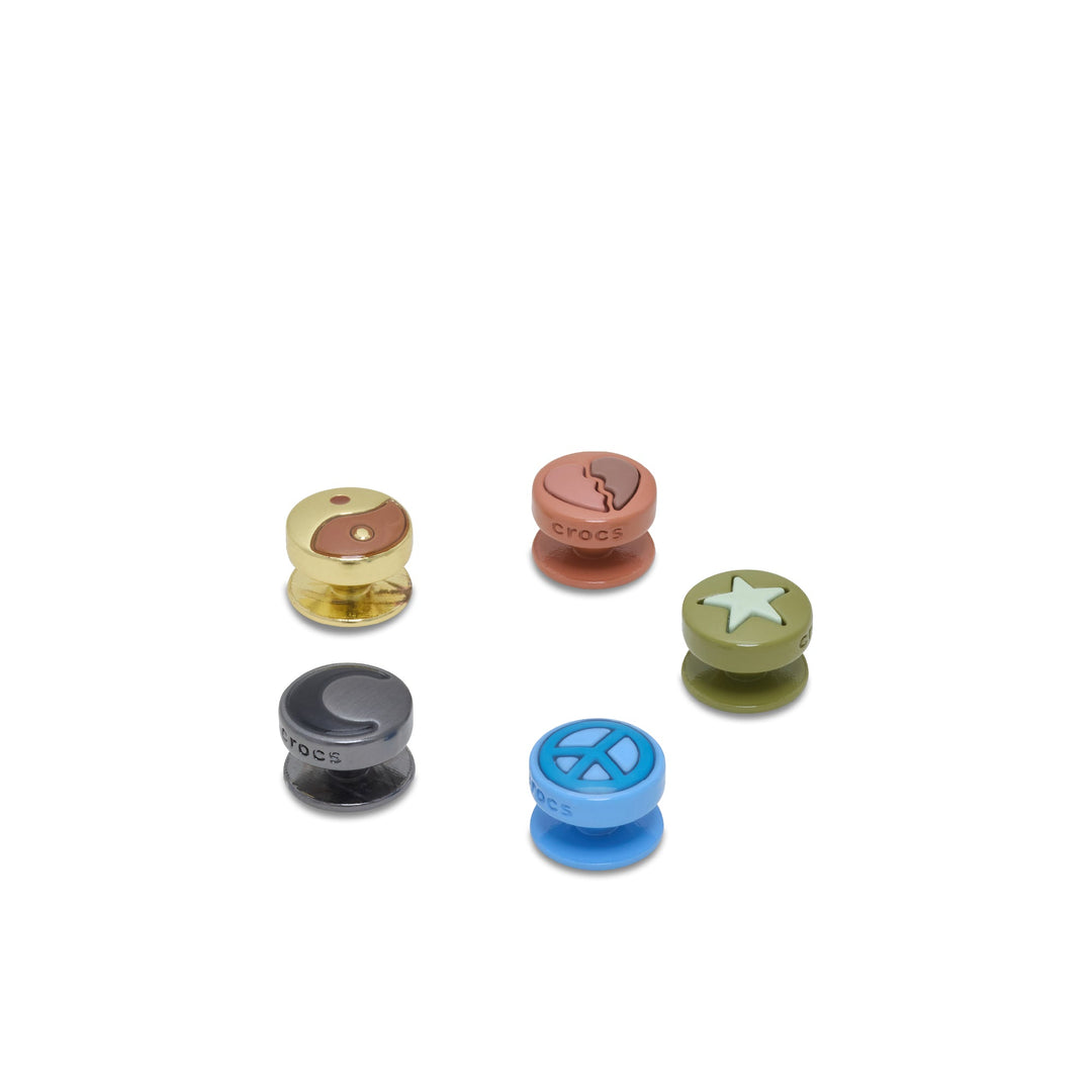 JIBBITZ™ METALLIC ICONS 5 PACK