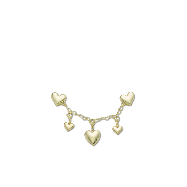 ตัวติดรองเท้า JIBBITZ™ GOLD HEART CHAIN