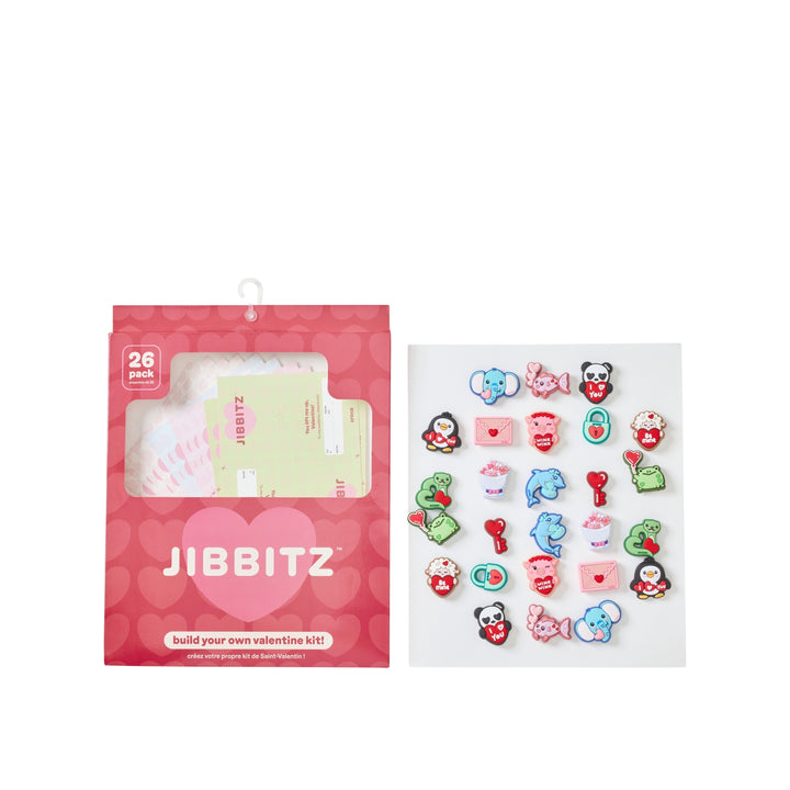 JIBBITZ™ VALENTINES DAY CARD 26 PACK