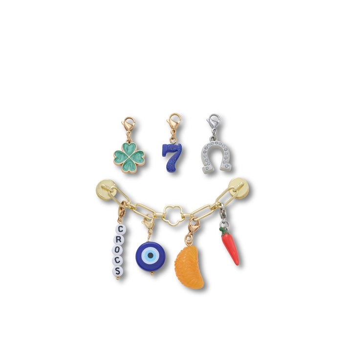ตัวติดรองเท้า JIBBITZ™ ADJUSTABLE CHARM CHAIN LUCKY