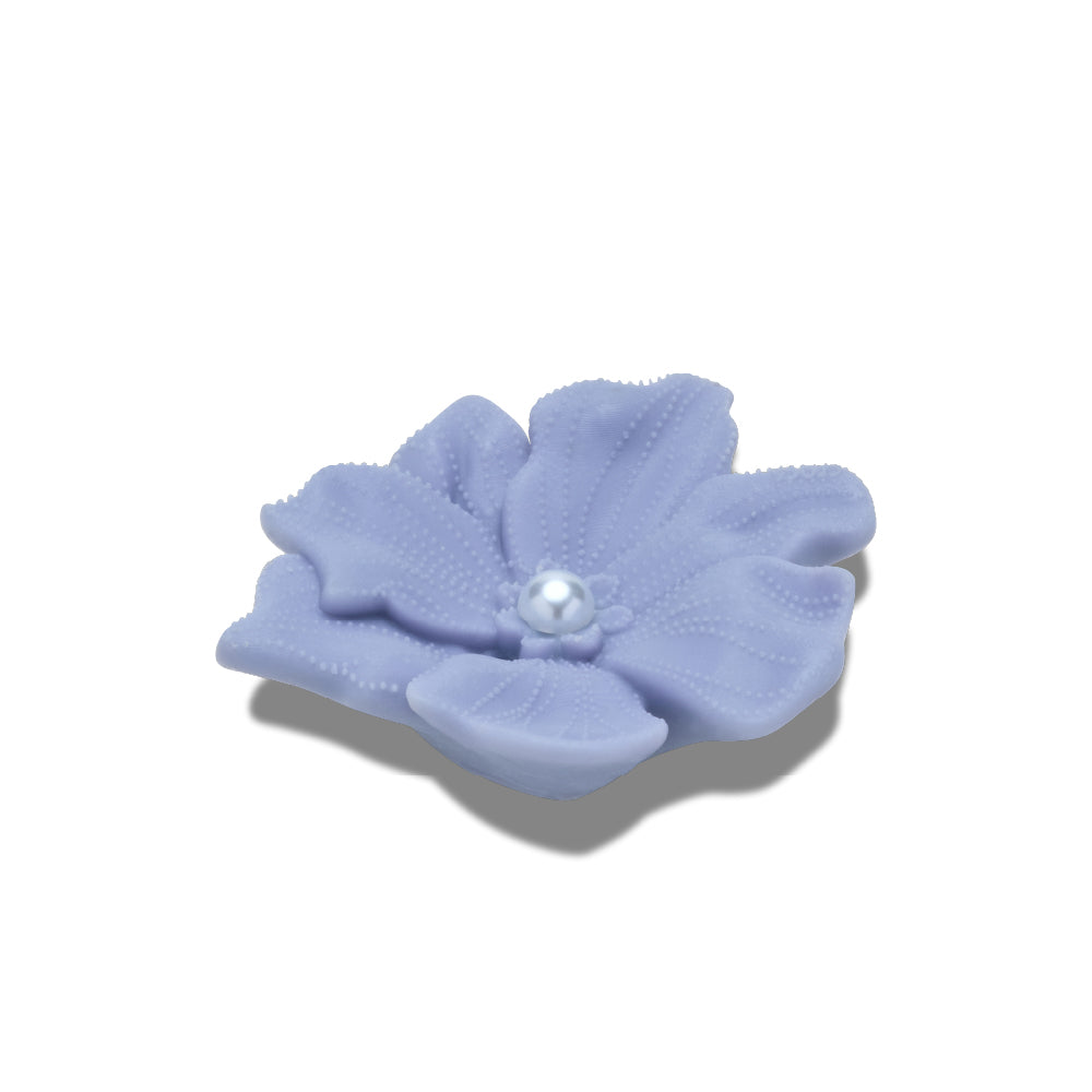 JIBBITZ™ PERIWINKLE FLOWER WITH PEARL