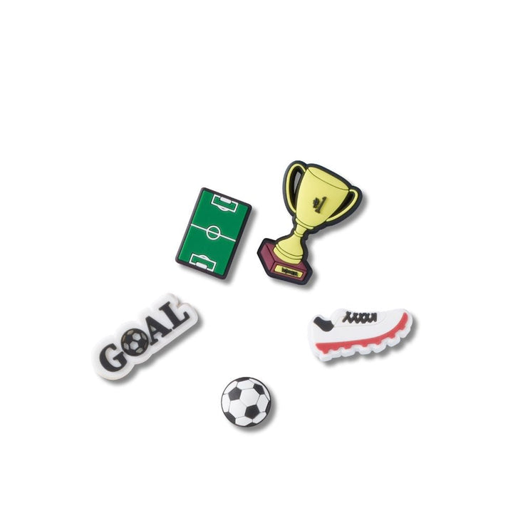 ตัวติดรองเท้า JIBBITZ™ SOCCER STAR 5 PACK