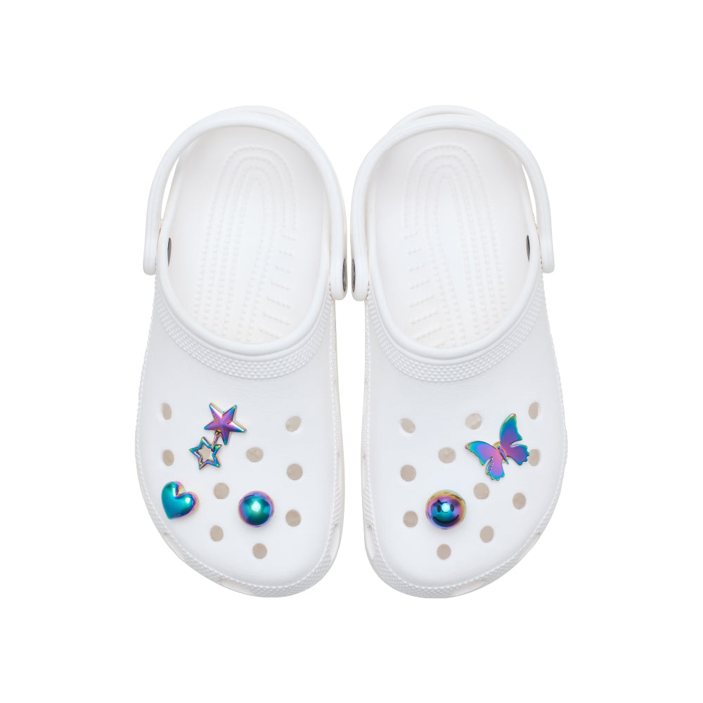 ตัวติดรองเท้า JIBBITZ™ IRIDESCENT META 5 PACK