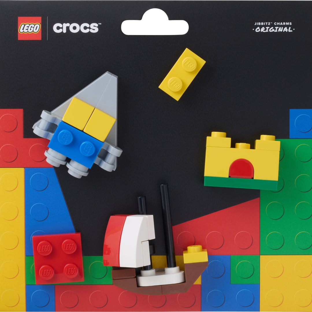 ตัวติดรองเท้า JIBBITZ™ LEGO® MASTERBRAND 5 PACK