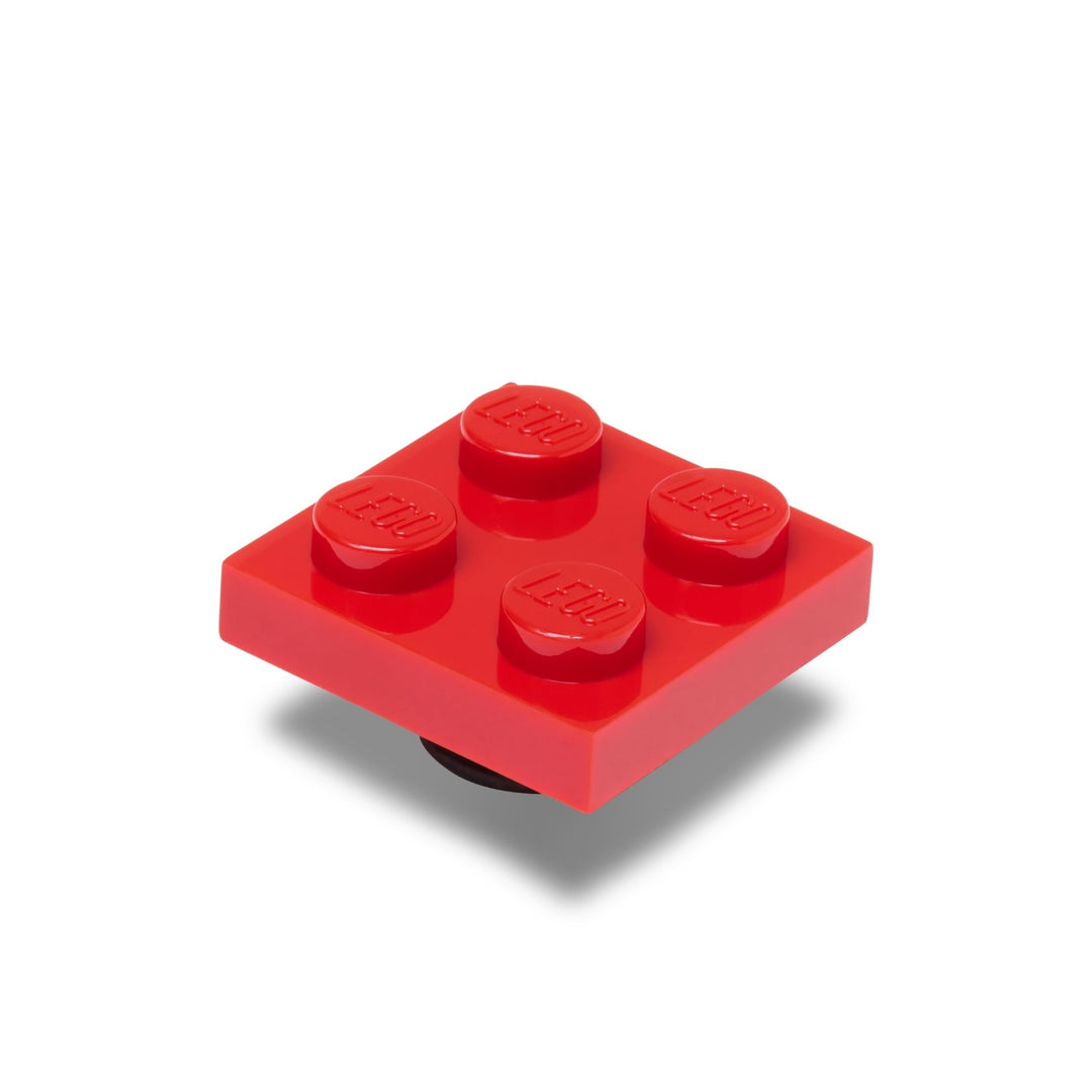 ตัวติดรองเท้า JIBBITZ™ LEGO® RED TILE 2X2