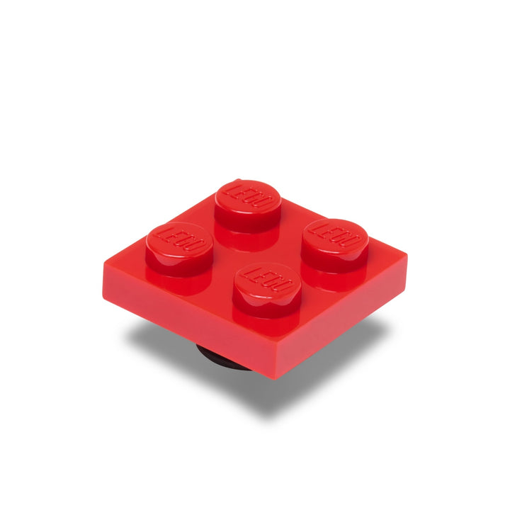ตัวติดรองเท้า JIBBITZ™ LEGO® RED TILE 2X2