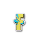 ตัวติดรองเท้า JIBBITZ™ DISNEY CHARACTER LETTER F