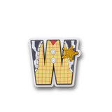 ตัวติดรองเท้า JIBBITZ™ DISNEY CHARACTER LETTER W