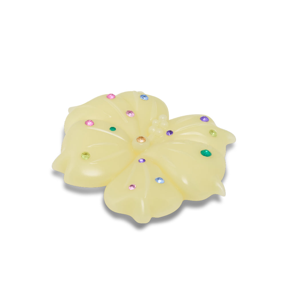 JIBBITZ™ MEGA YELLOW GEM HIBISCUS
