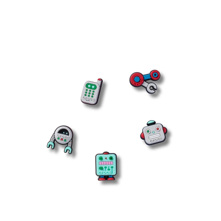 JIBBITZ™ ROBOT FRIEND 5 PACK
