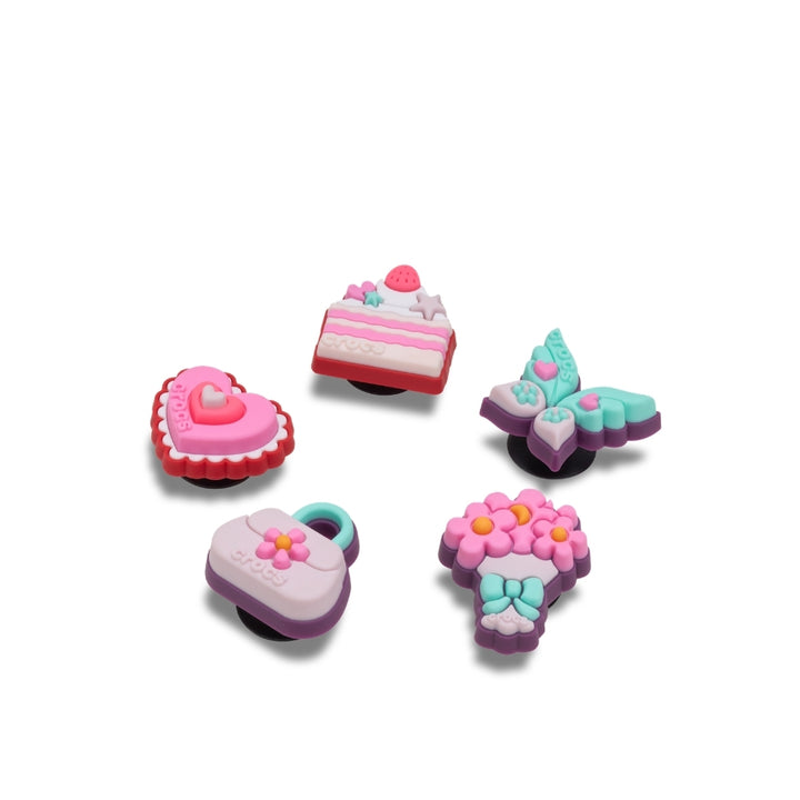 ตัวติดรองเท้า JIBBITZ™ FASHION GIRLY 5 PACK