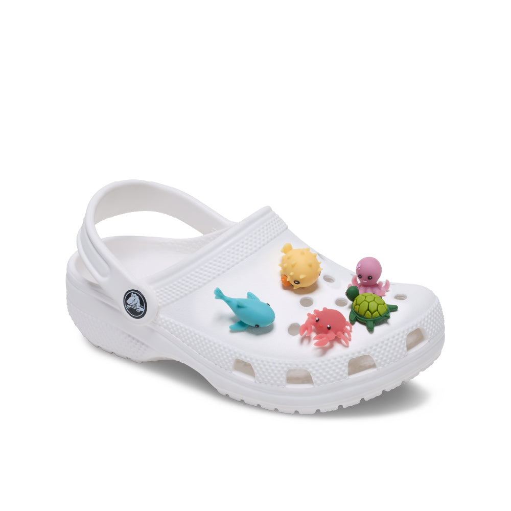 ตัวติดรองเท้า JIBBITZ™ UV CHANGING SEA ANIMALS 5 PACK