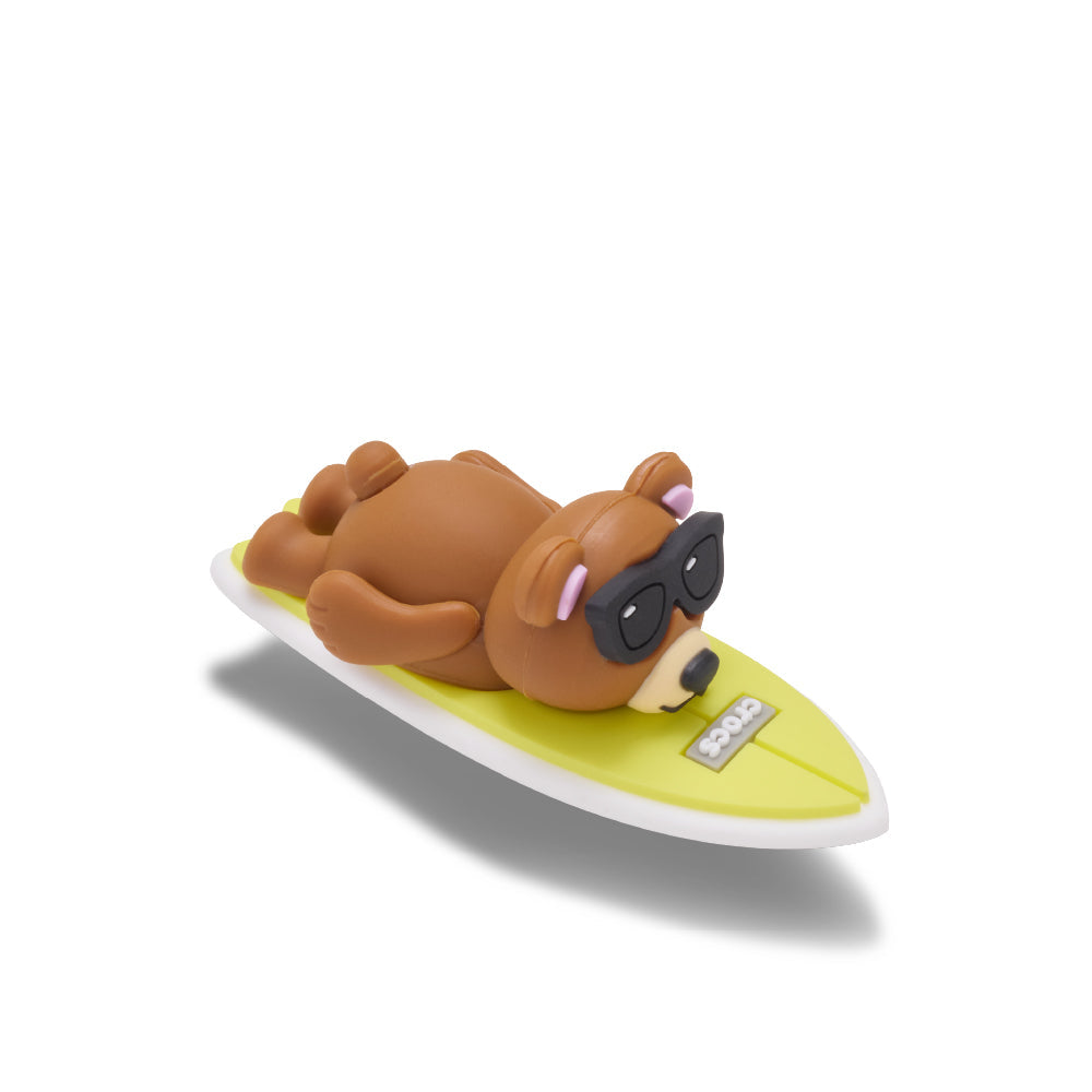 ตัวติดรองเท้า JIBBITZ™ 3D SURFING BEAR