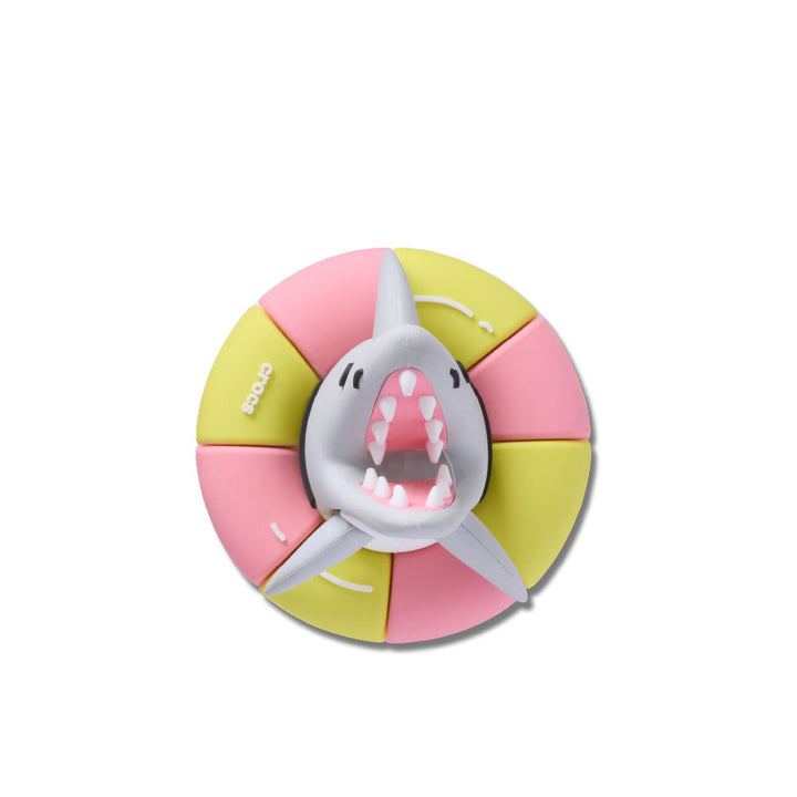 ตัวติดรองเท้า JIBBITZ™ 3D SWIMMING SHARK