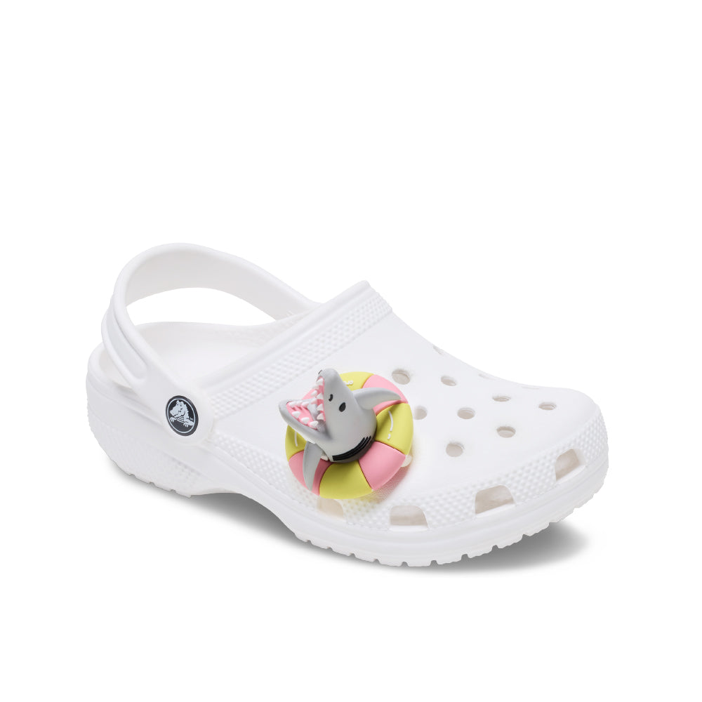 ตัวติดรองเท้า JIBBITZ™ 3D SWIMMING SHARK