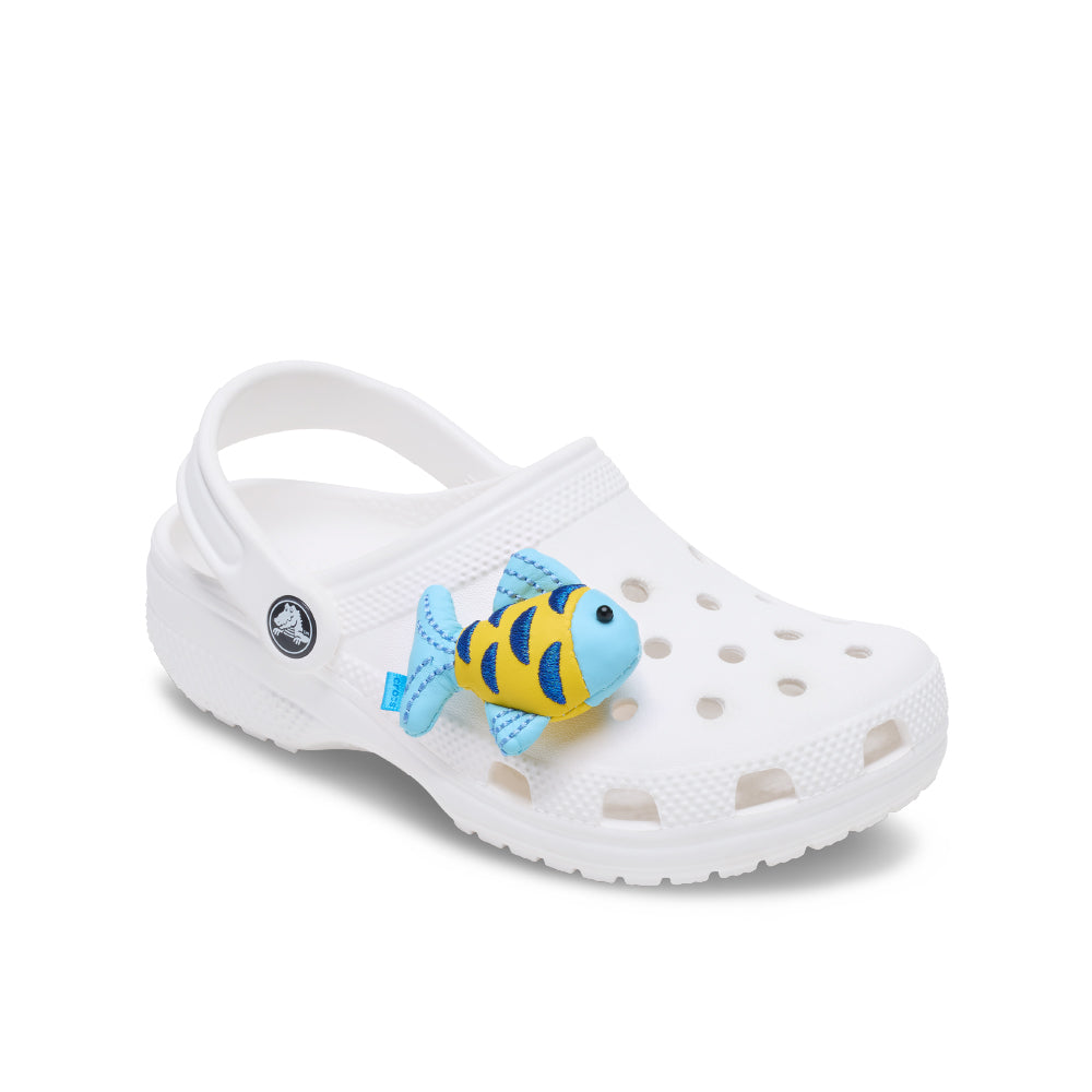 JIBBITZ™ BLUE AND GOLD SPARKLE FISH