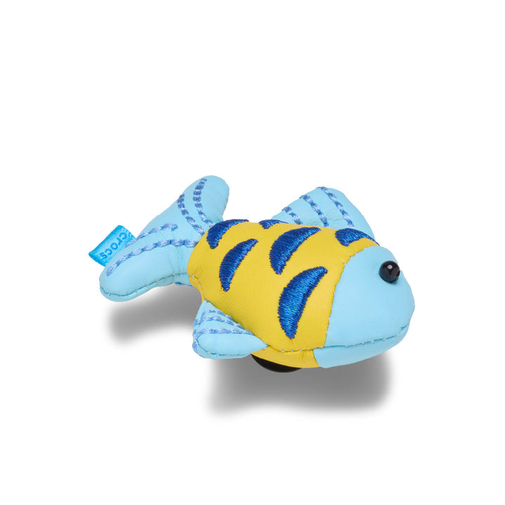 JIBBITZ™ BLUE AND GOLD SPARKLE FISH
